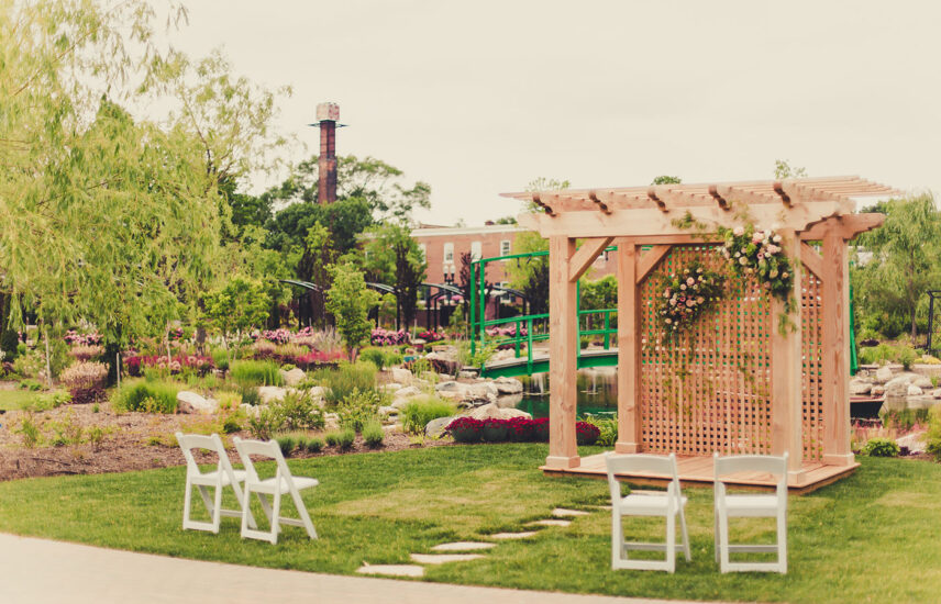 Le Petit Pavilion wedding venue at Pillar & Post Hotel in Niagara-on-the-Lake