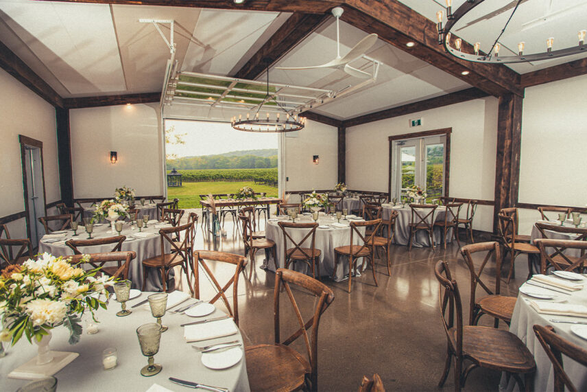 Barn wedding reception venue in ontario