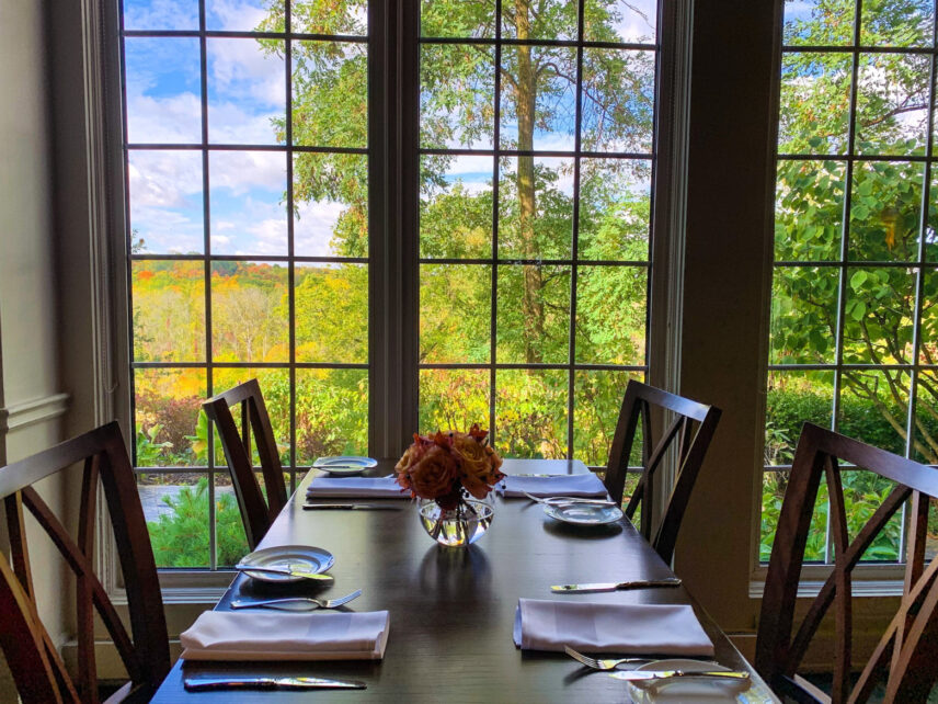 Romantic Fall Dinning at the Inn On The Twenty Restaurant in Jordan Village.
