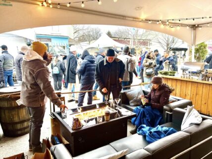 The Icewine festival in Niagara on the Lake