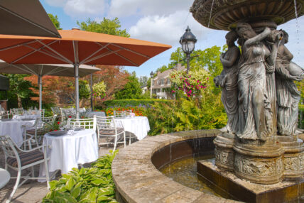 Host outdoor meetings and activities at Tiara Outdoor Patio