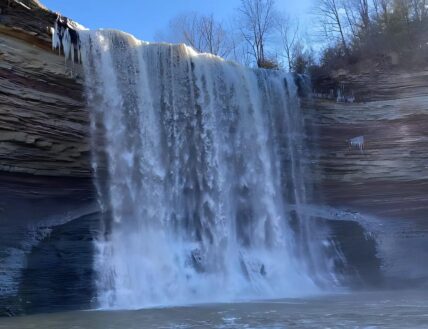Winter hike to Ball’s Falls Conservation Area.