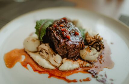 A dish served at Headwater Restaurant in Caledon, Ontario.