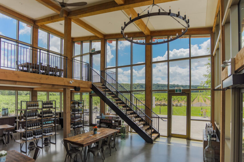 Cave Spring Vineyard wine tour.