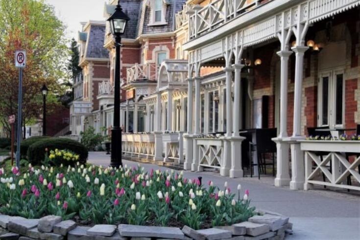Easter weekend in Niagara-on=the-Lake.