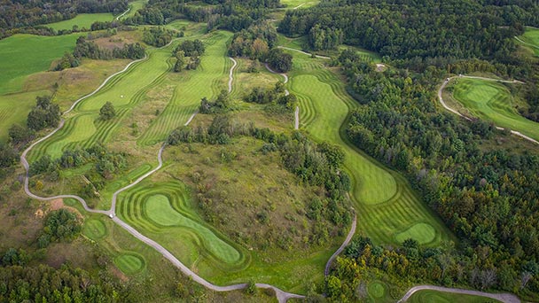 Golfing at Hockley Valley