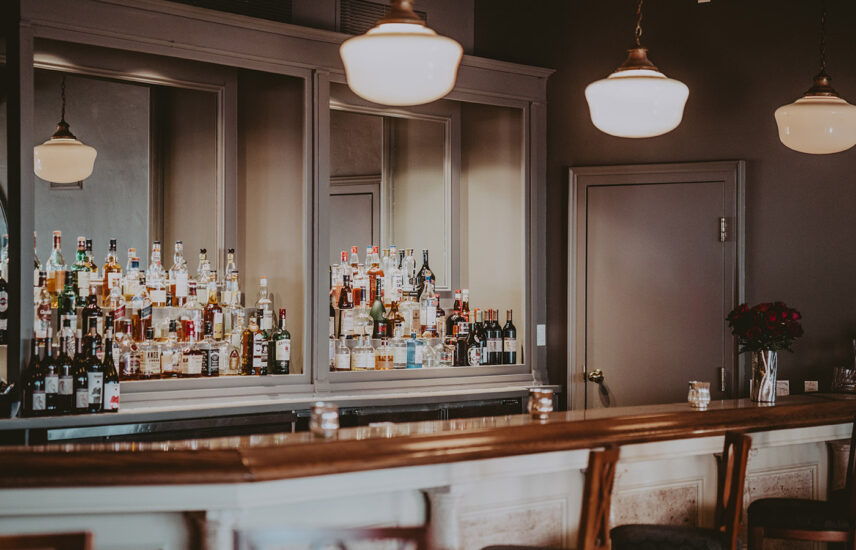 Bar at the Inn On The Twenty Restaurant at Inn of the Twenty in Jordan Village