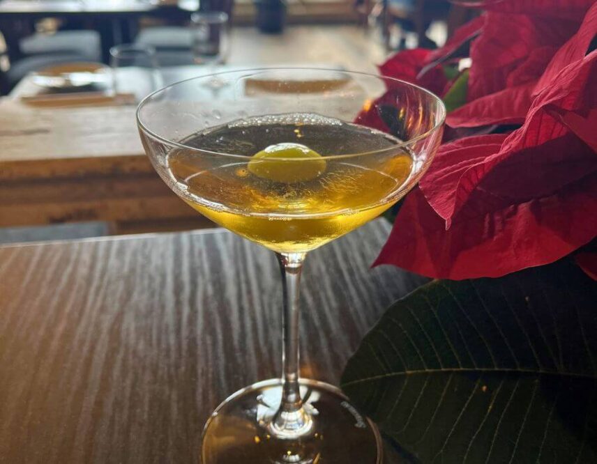 Icewine Martini at Inn on the Twenty in Niagara-on-the-Lake, Ontario.