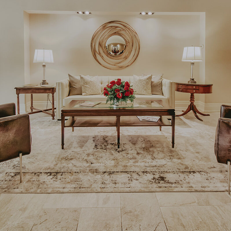 The lobby at Inn On The Twenty in Jordan Village