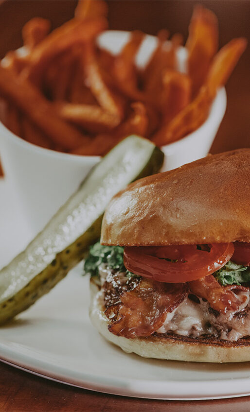 Comfort food from Jordan House Tavern, a restaurant in Jordan, Ontario