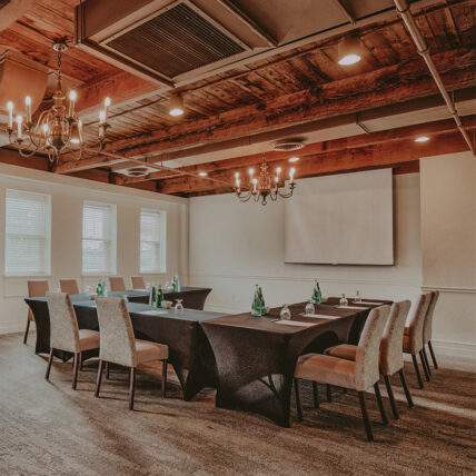 Jordan Room corporate meeting space at Inn On The Twenty in Jordan House in Jordan Village
