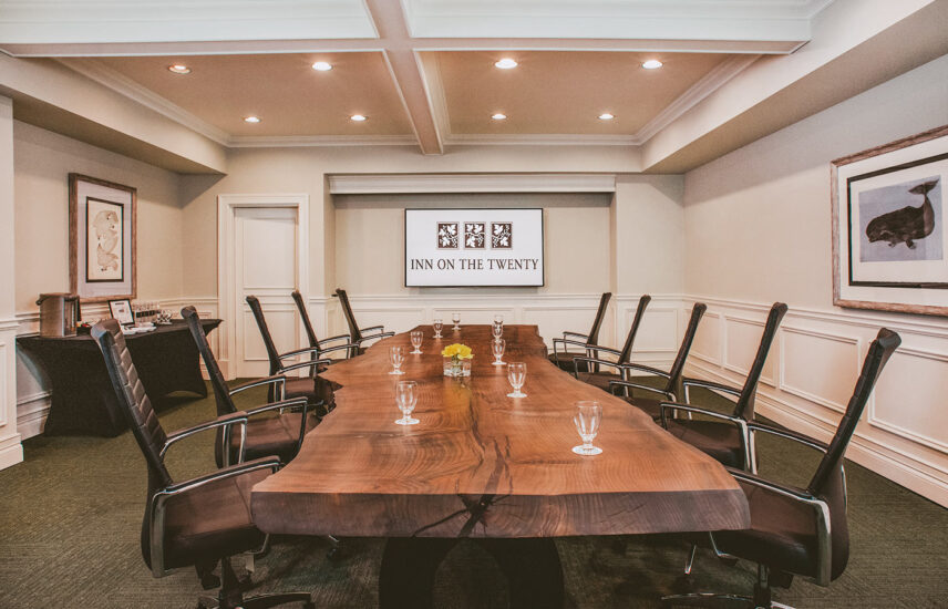 Boardroom meeting venue at Inn On The Twenty in Jordan Village