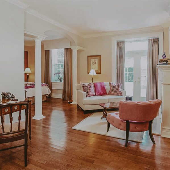 Signature Suite accommodations at Inn On The Twenty in Jordan Village