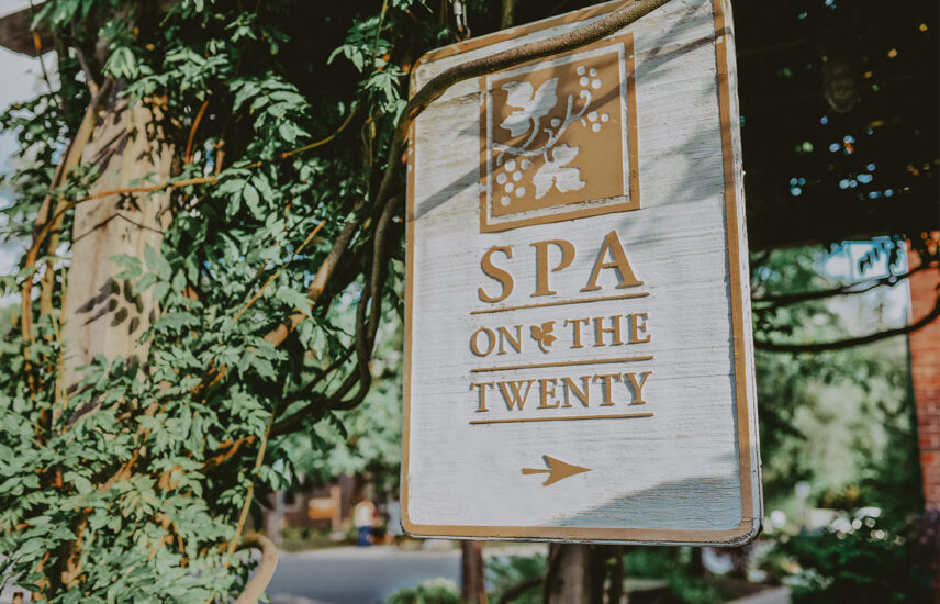 Spa on the Twenty offers the perfect overnight spa getaway in wine country
