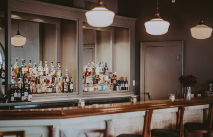 Bar in Inn On The Twenty Restaurant at Inn On The Twenty in Jordan Village