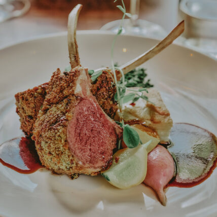 Custom selected meals catered to weddings at Inn On The Twenty in Jordan Village