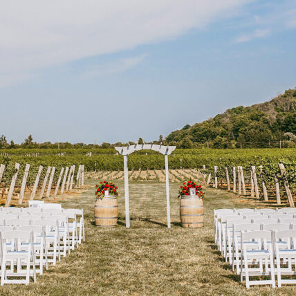 Headlands Site wedding venue at Inn On The Twenty in Jordan Village