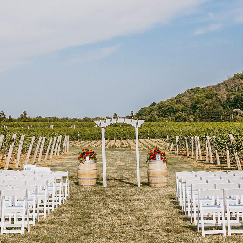 Headlands Site wedding venue at Inn On The Twenty in Jordan Village