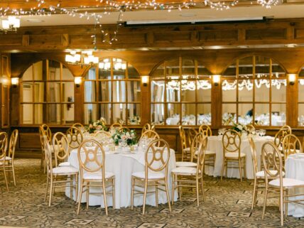 The Upper Canada Hall Ballroom inside the Pillar and Post hotel in Niagara-on-the-Lake.