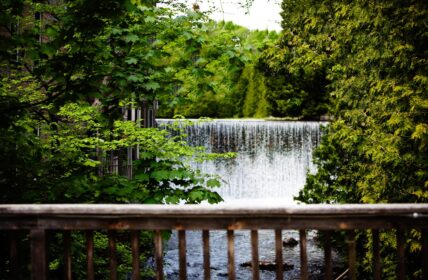 The natural beauty surrounding Millcroft Inn & Spa in Caledon, Ontario.