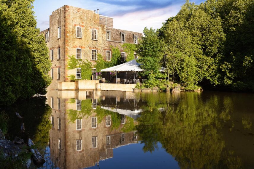 The outside of Millcroft Inn & Spa in Caledon.