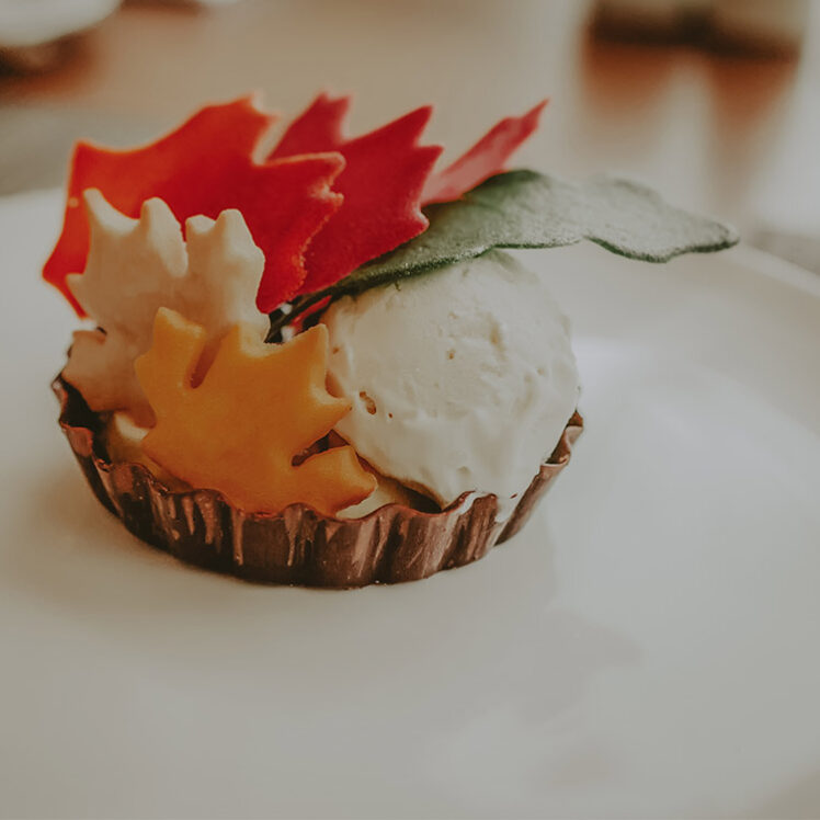 Enjoy desserts while dining at Millcroft Inn & Spa