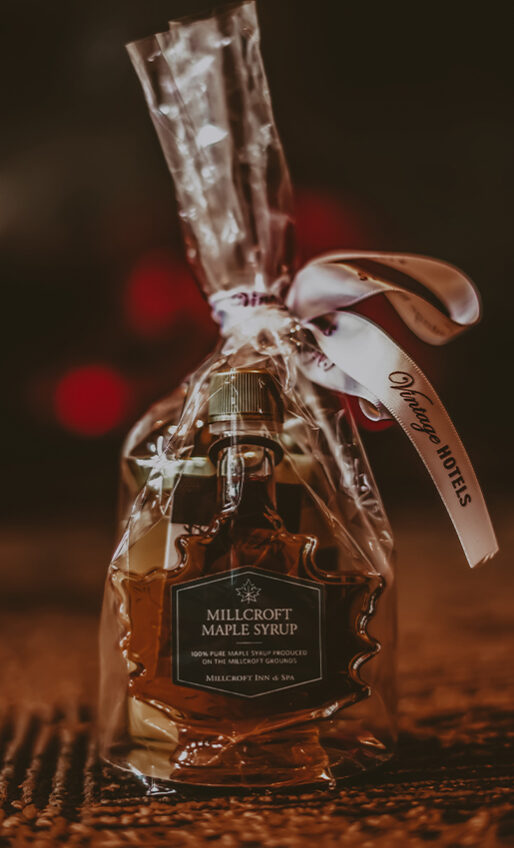 Enjoy maple syrup-infused dishes while dining at Millcroft Inn & Spa