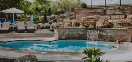 Hot Springs Pool at Millcroft Inn & Spa in Caledon