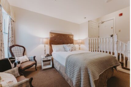 Traditional accommodations at Moffatt Inn in Niagara-on-the-Lake