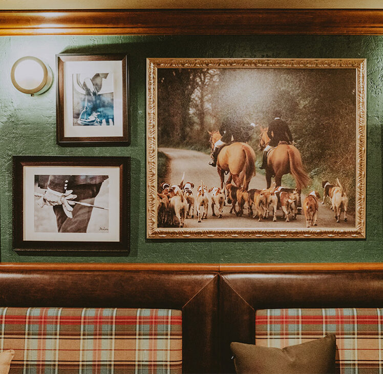 Art at Vintages Wine Bar & Lounge at Pillar and Post in Niagara on the Lake