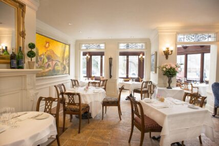 Easter lunch served at the Noble Restaurant in Niagara on the Lake