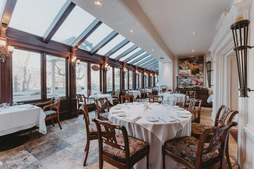 Thanksgiving dinner served at Noble Restaurant in Niagara-on-the-Lake.