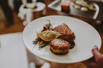Wedding catering offered at Vintage Hotels in Niagara-on-the-Lake.