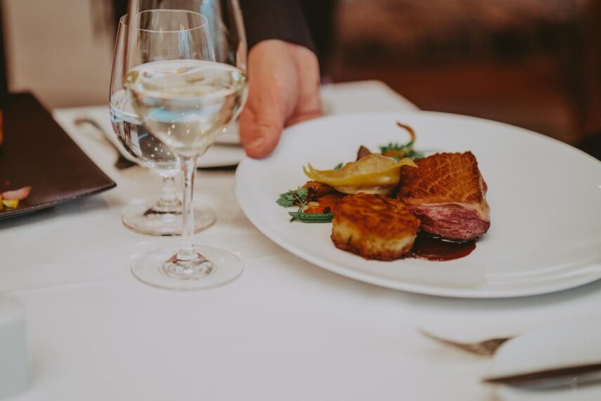 A dish served at Noble Restaurant in Niagara-on-the-Lake.