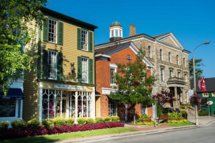 The streets of Old Town Niagara-on-the-Lake.