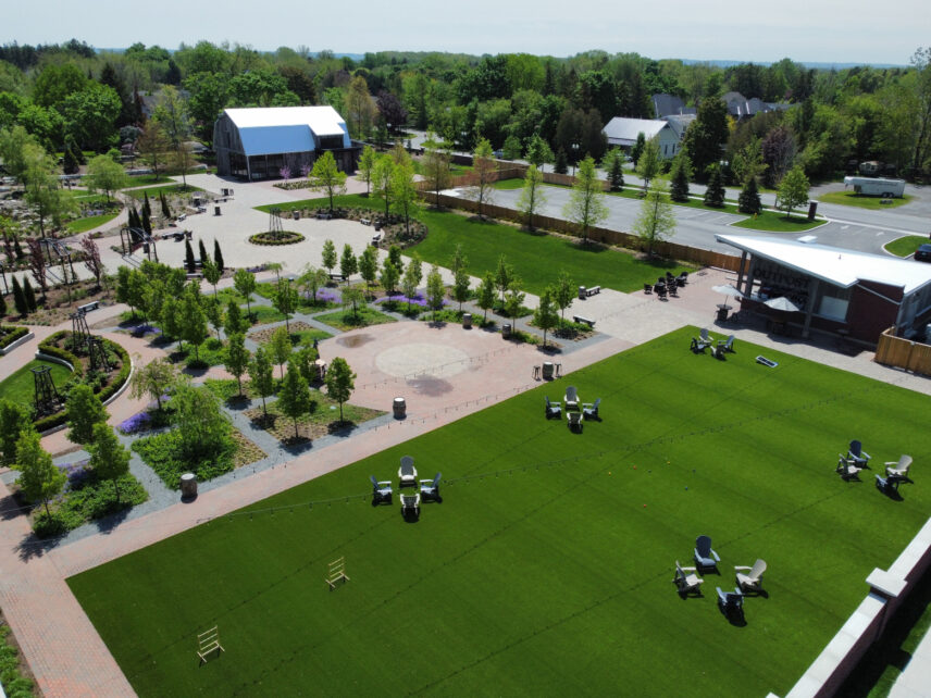 Walk through the Gardens at Pillar and Post this Canada Day long weekend