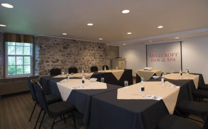 The Paisley meeting room inside Millcroft Inn & Spa in Caledon, Ontario.