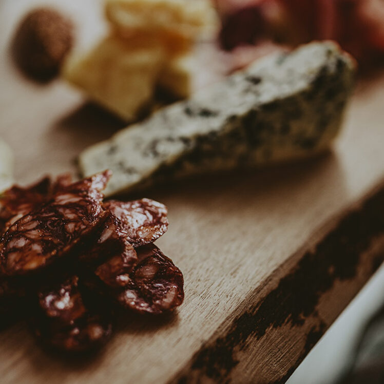 House-made and locally procured artisanal cheeses at the Prince of Wales Hotel in Niagara-on-the-Lake