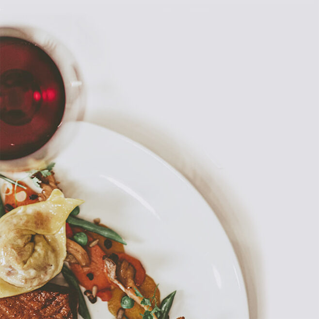 Gourmet meal from Noble Restaurant at the Prince of Wales Hotel in Niagara-on-the-Lake