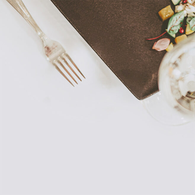 Table setting at Noble Restaurant at the Prince of Wales Hotel in Niagara-on-the-Lake