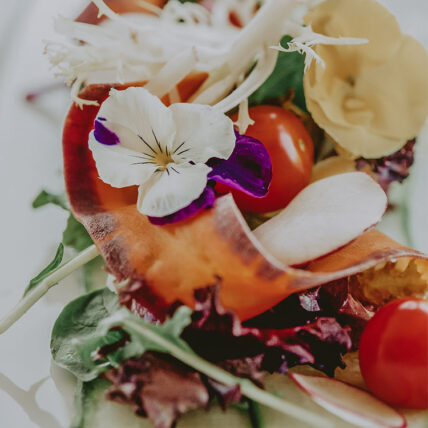 Custom selected food catered to a Wedding at the Prince of Wales Hotel in Niagara-on-the-Lake