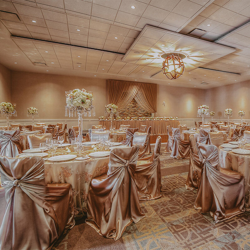Royal Cambridge Ballroom reception venue at the Prince of Wales Hotel in Niagara-on-the-Lake