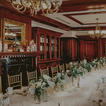 Three Feathers reception venue at the Prince of Wales Hotel in Niagara-on-the-Lake