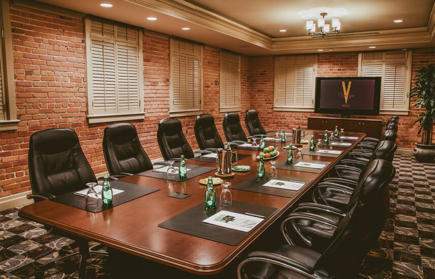 Newark boardroom at the Pillar & Post Hotel in Niagara-on-the-Lake
