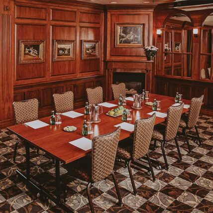 The Secord meeting room inside the Pillar and Post hotel in Niagara-on-the-Lake.