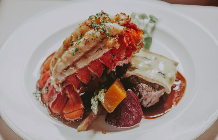 Juicy lobster catered for meetings at the Pillar & Post Hotel in Niagara-on-the-Lake