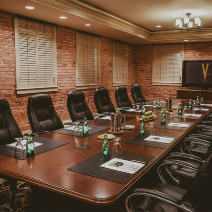 Newark boardroom event venue at the Pillar & Post Hotel in Niagara-on-the-Lake