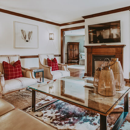 Penthouse Parlour Suite accommodations at Pillar and Post in Niagara on the Lake