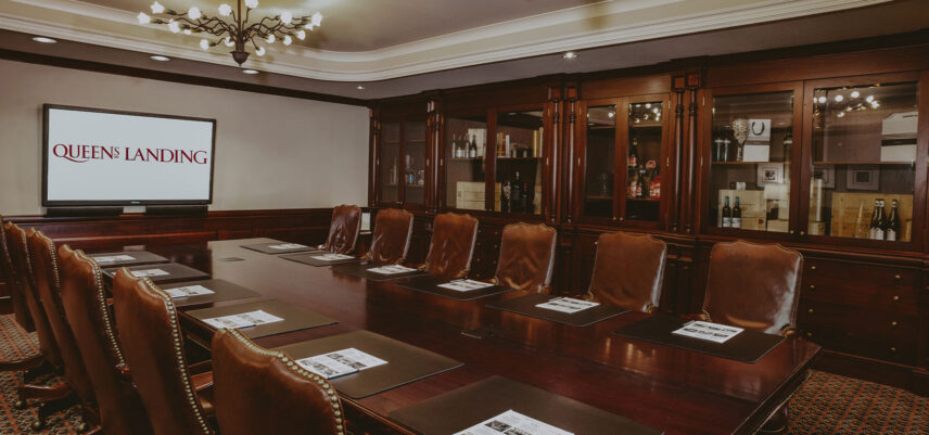 Georgian-style meeting room at Queen’s Landing in Niagara-on-the-Lake.