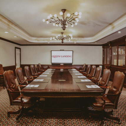 Scarlett meeting venue for refine business meetings at Queen's Landing in Niagara-on-the-Lake